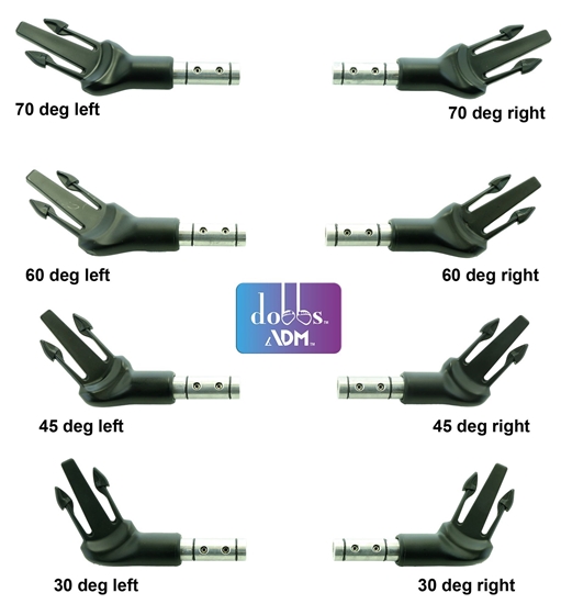 Picture of Dobbs ADM Fixed Bar End Clip, for use with ADM Bar